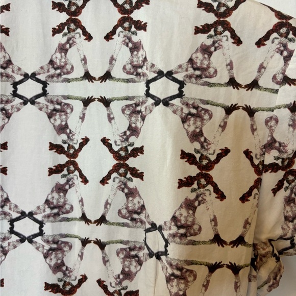 Carolina Herrera Born Free Limited Collection Printed Cotton Shirt Dress - Picture 9 of 12